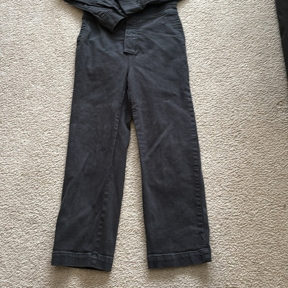 Madewell Women's Black Denim Jumpsuit size 0 - Picture 4 of 10